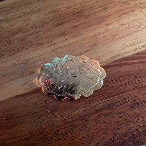 Gold plated Sterling Silver broach